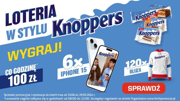 Zgłoś się do Loterii Knoperss