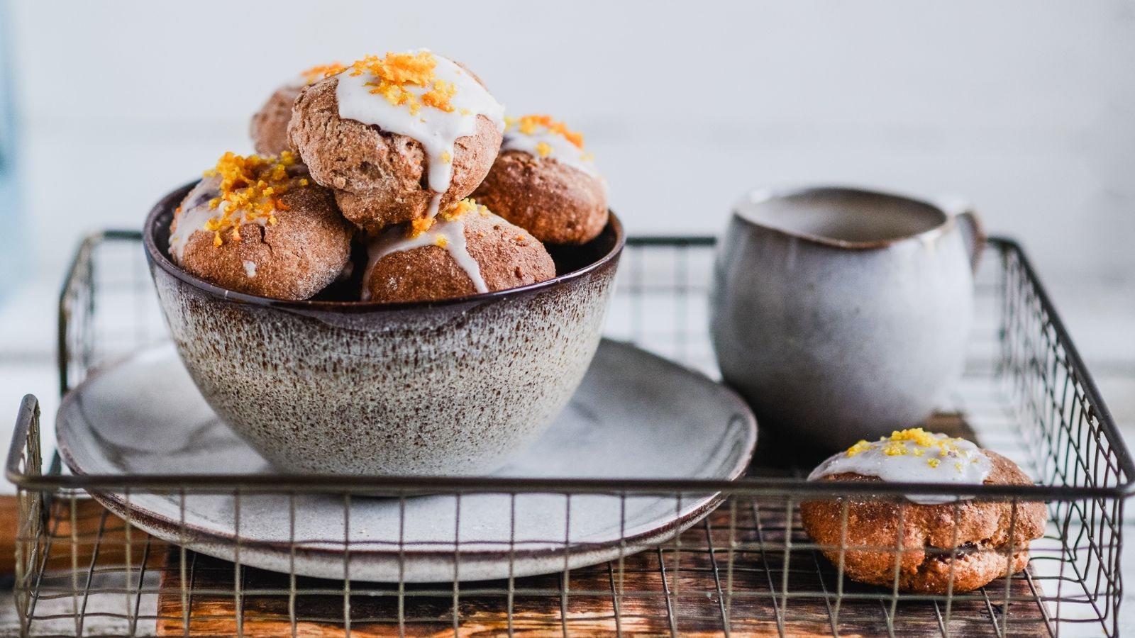 Fit pączki pieczone w piekarniku