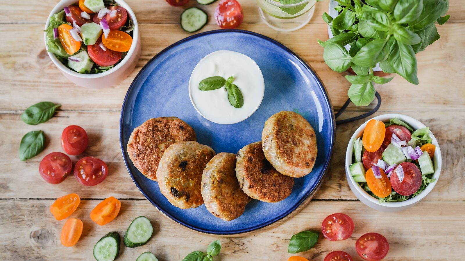 Kotleciki amarantusowe z indyka