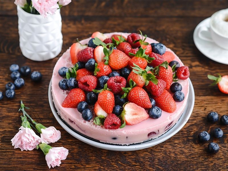 Letni torcik z galaretki z Coca-Colą