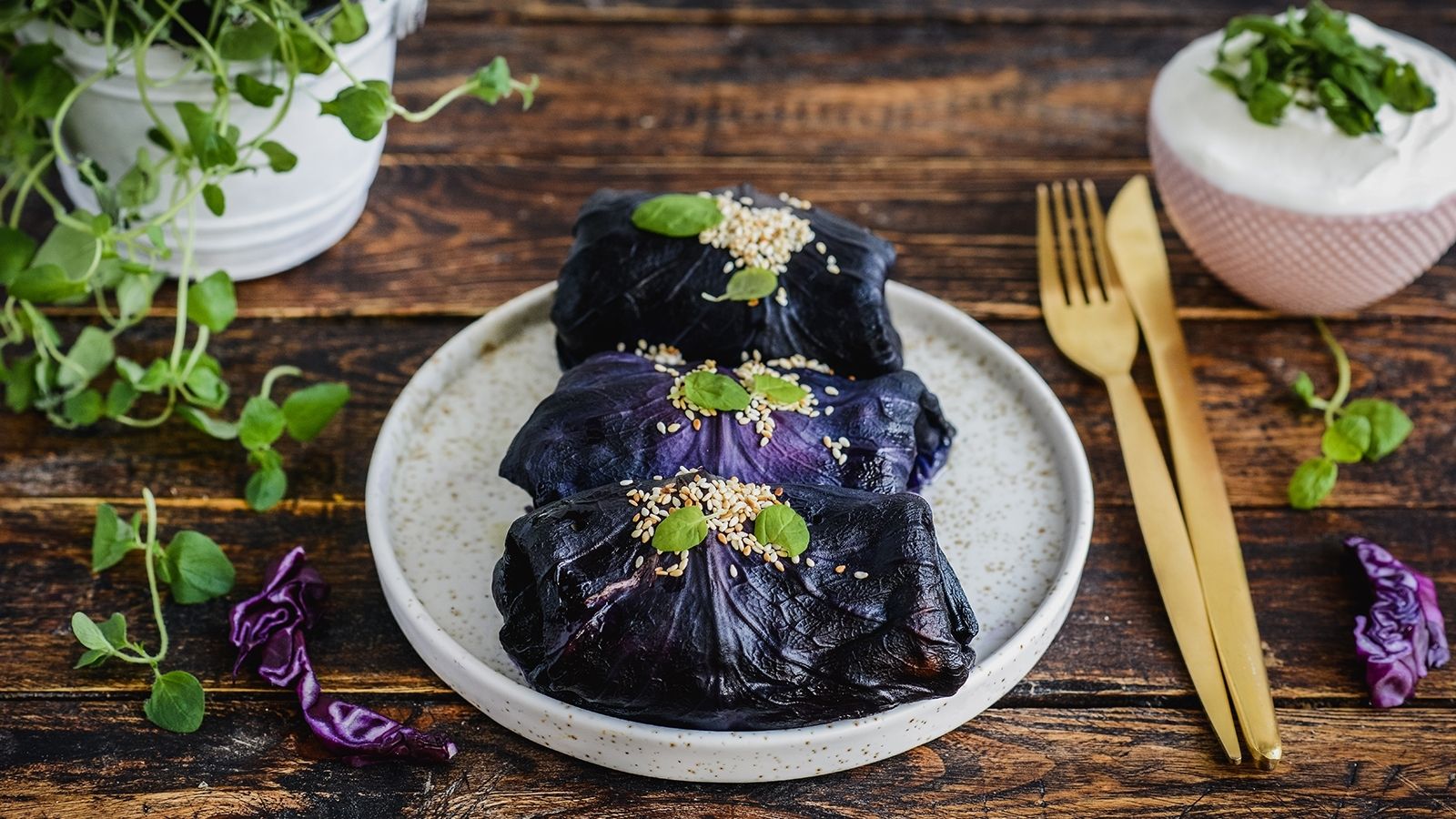 Orientalne gołąbki z wieprzowiną