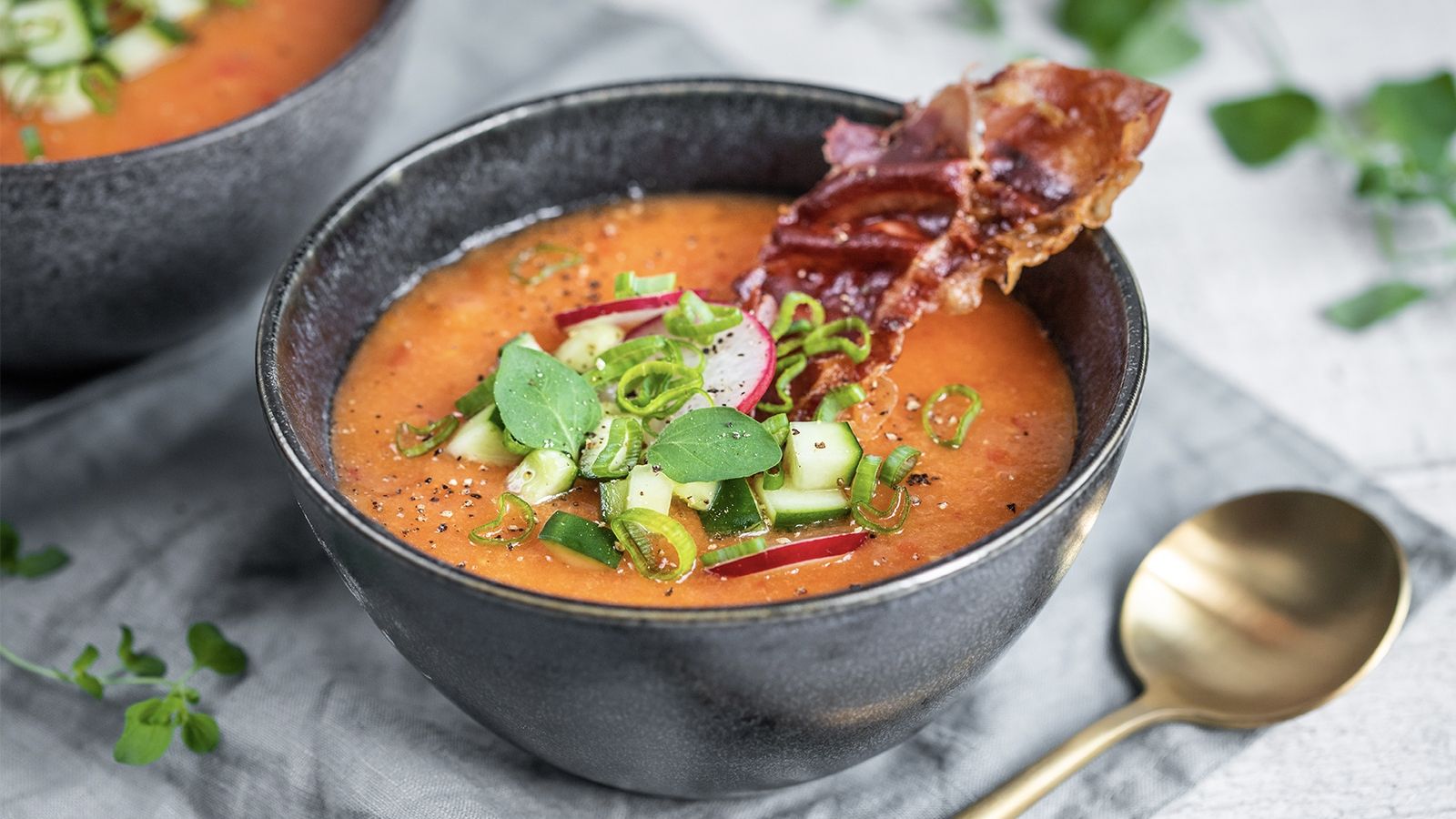 Przepis na melonowe gazpacho