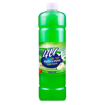 4U Mydło w płynie zapas zielone jabłko 1000 ml