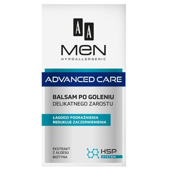 AA Men Advanced Care Balsam po goleniu delikatnego zarostu 100 ml