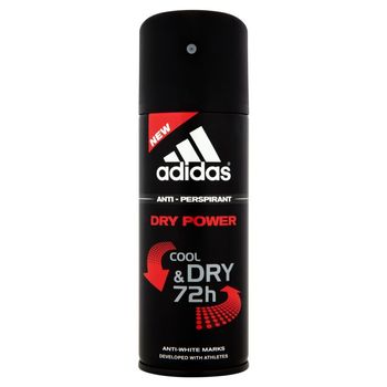 Adidas Cool and Dry Dry Power Dezodorant antyperspirant w sprayu dla mężczyzn 150 ml