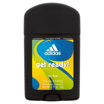 Adidas Get ready! Dezodorant w sztyfcie dla mężczyzn 53 ml