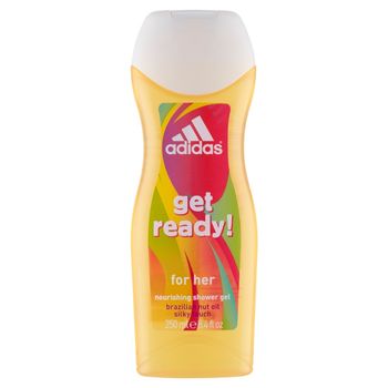 Adidas Get ready! Żel pod prysznic dla kobiet 250 ml
