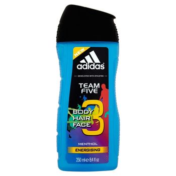 Adidas Team Five 3 Żel pod prysznic do ciała włosów i twarzy 250 ml