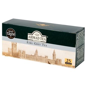 Ahmad Tea Earl Grey Herbata czarna 50 g (25 torebek)
