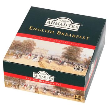 Ahmad Tea English Breakfast Herbata czarna 200 g (100 torebek z zawieszką)