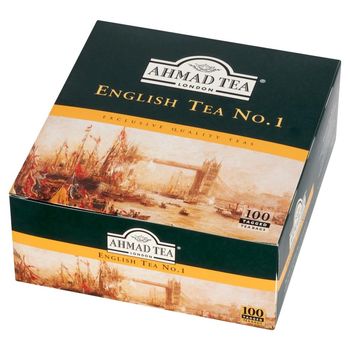 Ahmad Tea English Tea No. 1 Herbata czarna 200 g (100 torebek z zawieszką)