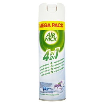 Air Wick Colours of Nature 4w1 Odświeżacz powietrza bez i orzeźwiająca bawełna 500 ml