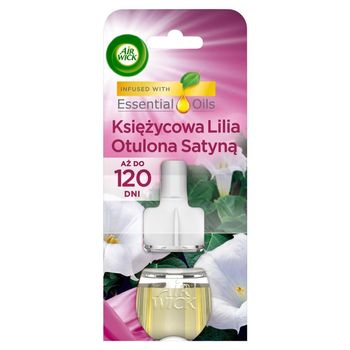 Air Wick Essential Oils Wkład zapachowy księżycowa lilia otulona satyną 19 ml