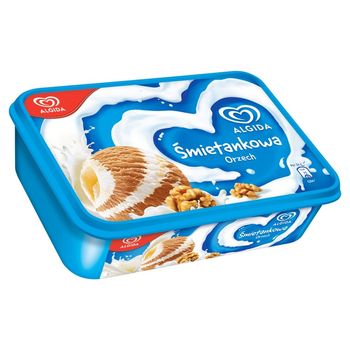 Algida Śmietankowa Orzech Lody 1000 ml