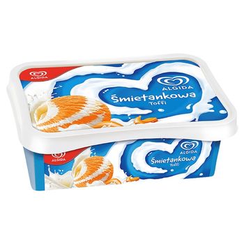 Algida Śmietankowa Toffi Lody 1000 ml