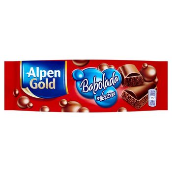 Alpen Gold Bąbolada mleczna Czekolada 80 g