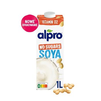 Alpro Napój sojowy bez cukru 1 l