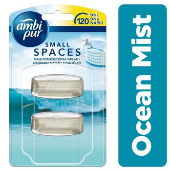 Ambi Pur Ocean Mist Wkład do odświeżacza do małych pomieszczeń 2 x 5,5 ml