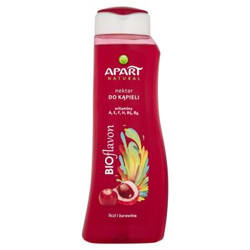 Apart Natural Bioflavon Nektar do kąpieli liczi i żurawina 750 ml