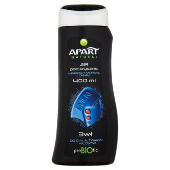 Apart Natural For Men Prebiotic Żel pod prysznic minerały morskie i chmiel 400 ml