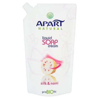 Apart Natural Prebiotic Kremowe mydło w płynie jedwab i noni Zapas 400 ml