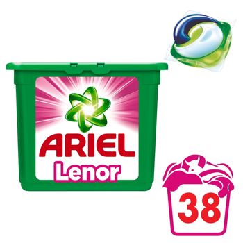 Ariel Touch of Lenor Fresh Kapsułki do prania 3 w 1 38 prań