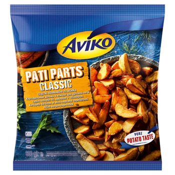 Aviko Pati Parts Classic Cząstki ziemniaków ze skórką 600 g
