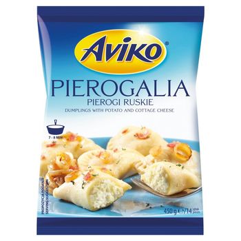 Aviko Pierogalia Pierogi ruskie 450 g (14 sztuk)