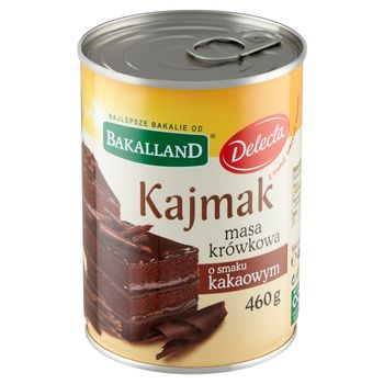 Bakalland Kajmak masa krówkowa o smaku kakaowym 460 g