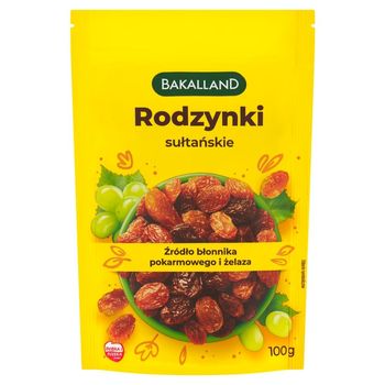 Bakalland Rodzynki sułtańskie 100 g