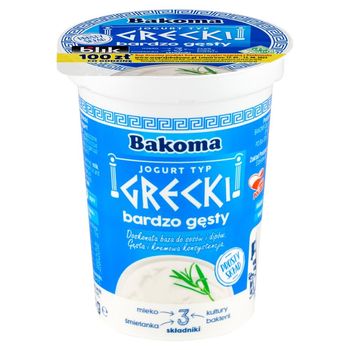 Bakoma Jogurt typ grecki 370 g