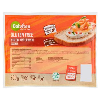 Balviten Chleb królewski jasny 250 g