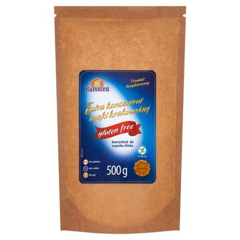 Balviten Extra koncentrat mąki krakowskiej do wypieku chleba 500 g