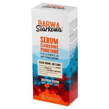 Barwa Siarkowa Serum siarkowe punktowe 15 ml