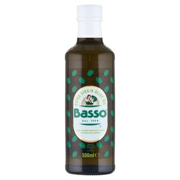 Basso Oliwa z oliwek najwyższej jakości z pierwszego tłoczenia 500 ml