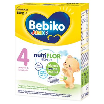 Bebiko Junior 4 Odżywcza formuła na bazie mleka dla małych dzieci powyżej 2. roku życia 350 g