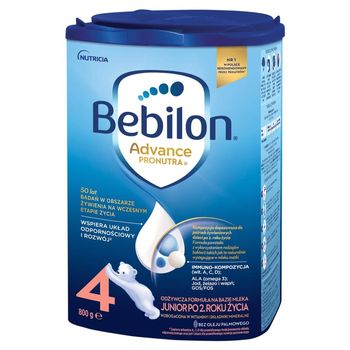 Bebilon 4 Advance Pronutra Junior Odżywcza formuła na bazie mleka po 2. roku życia 800 g