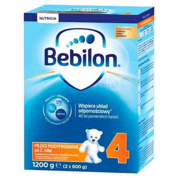 Bebilon 4 Pronutra-Advance Mleko modyfikowane po 2. roku 1200 g (2 x 600 g)