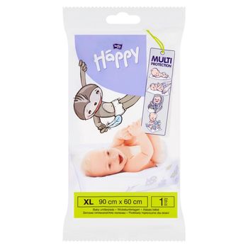 Bella Baby Happy Podkłady higieniczne dla dzieci XL 90 cm x 60 cm