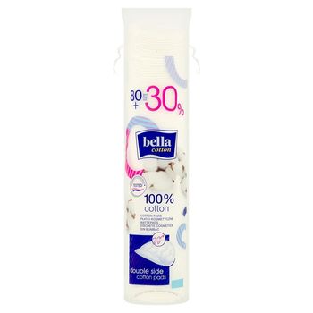 Bella Cotton Płatki kosmetyczne 80 sztuk