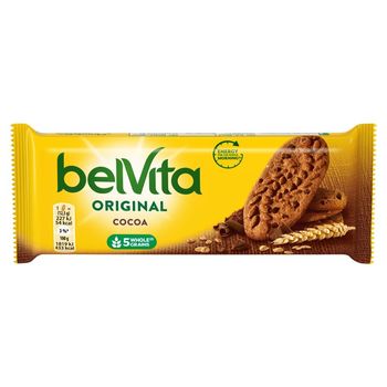 belVita ciastka zbożowe o smaku kakaowym z kawałkami czekolady ciastka zbożowe - 50 g
