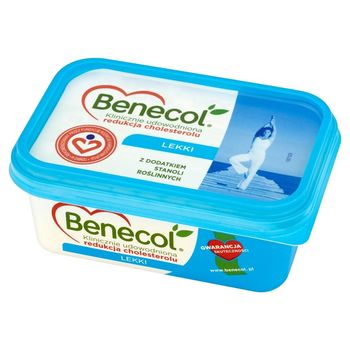Benecol Lekki Tłuszcz do smarowania z dodatkiem stanoli roślinnych 225 g
