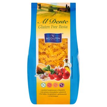 Bezgluten Al Dente Fusilli Makaron 400 g
