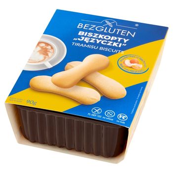 Bezgluten Biszkopy „języczki" 90 g
