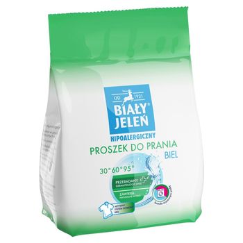 Biały Jeleń Hipoalergiczny proszek do prania biel 1,9 kg (14 prań)