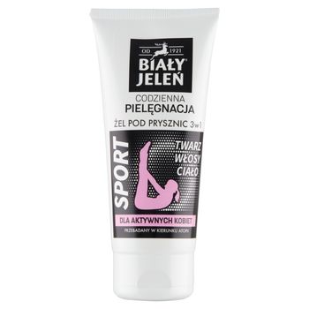 Biały Jeleń Żel pod prysznic 3w1 sport 200 ml