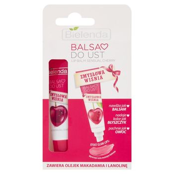 Bielenda Balsam do ust Zmysłowa wiśnia 10 g