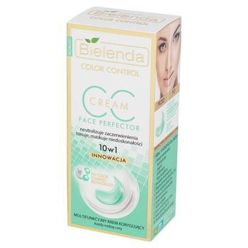 Bielenda Color Control CC Face Perfector 10 w 1 Multifunkcyjny krem korygujący 40 ml