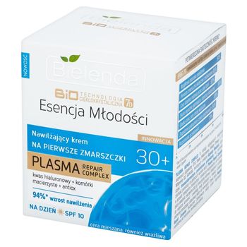 Bielenda Esencja Młodości 30+ Nawilżający krem na pierwsze zmarszczki na dzień SPF 10 50 ml