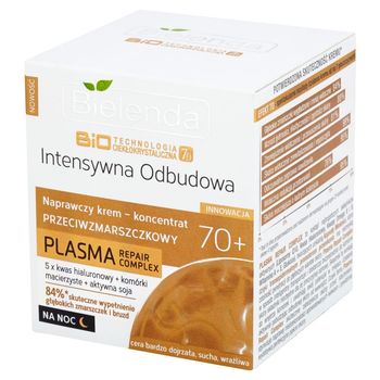 Bielenda Intensywna Odbudowa 70+ Naprawczy krem koncentrat przeciwzmarszczkowy na noc 50 ml